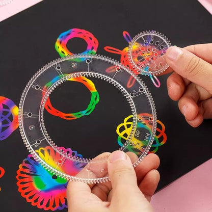 Learning Spirograph drawing tool Ultra deluxe kit - The classic is back!