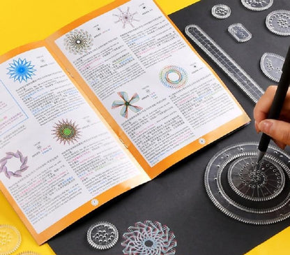 Learning Spirograph drawing tool Ultra deluxe kit - The classic is back!
