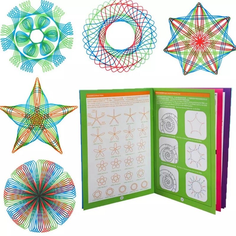 Learning Spirograph drawing tool Ultra deluxe kit - The classic is back!