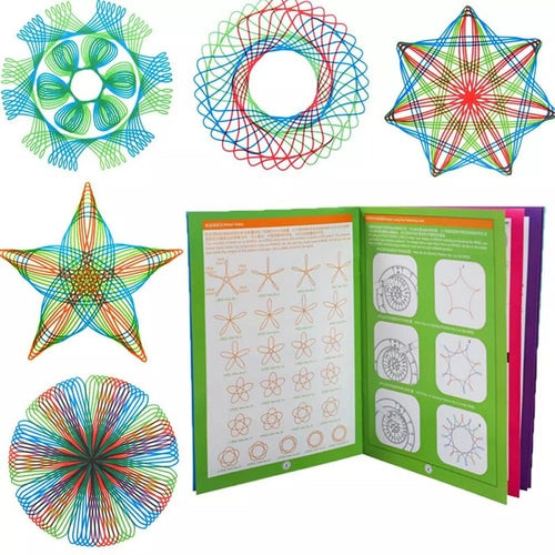 Learning Spirograph drawing tool Ultra deluxe kit - The classic is back!