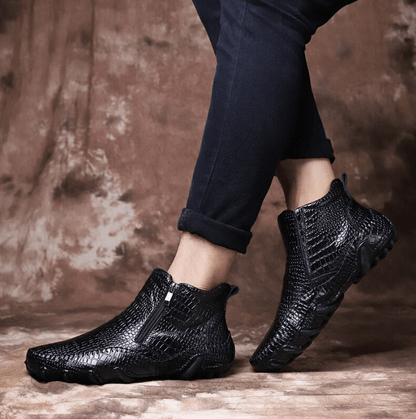 Leather Style Chelsea Boots For Men