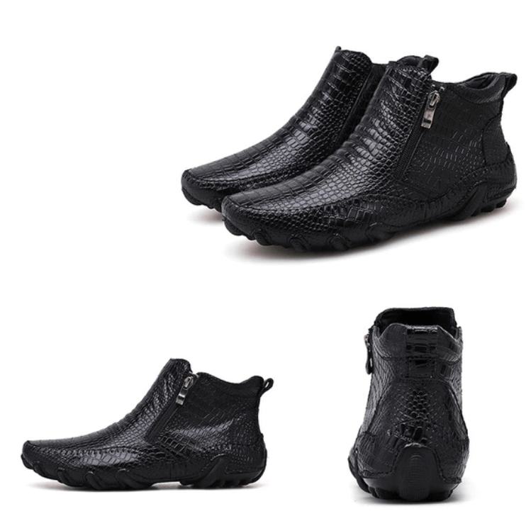 Leather Style Chelsea Boots For Men