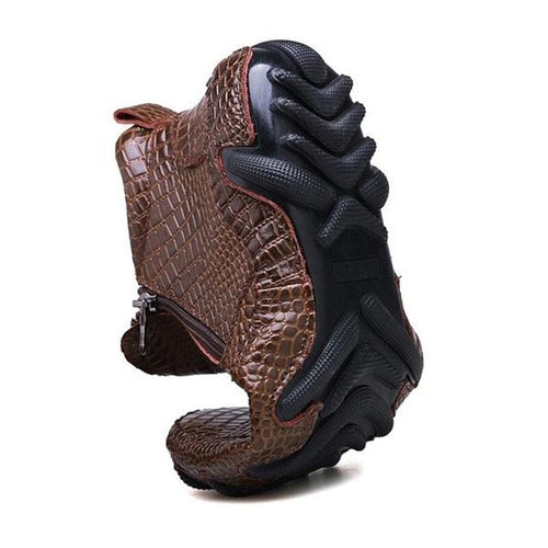 Leather Style Chelsea Boots For Men