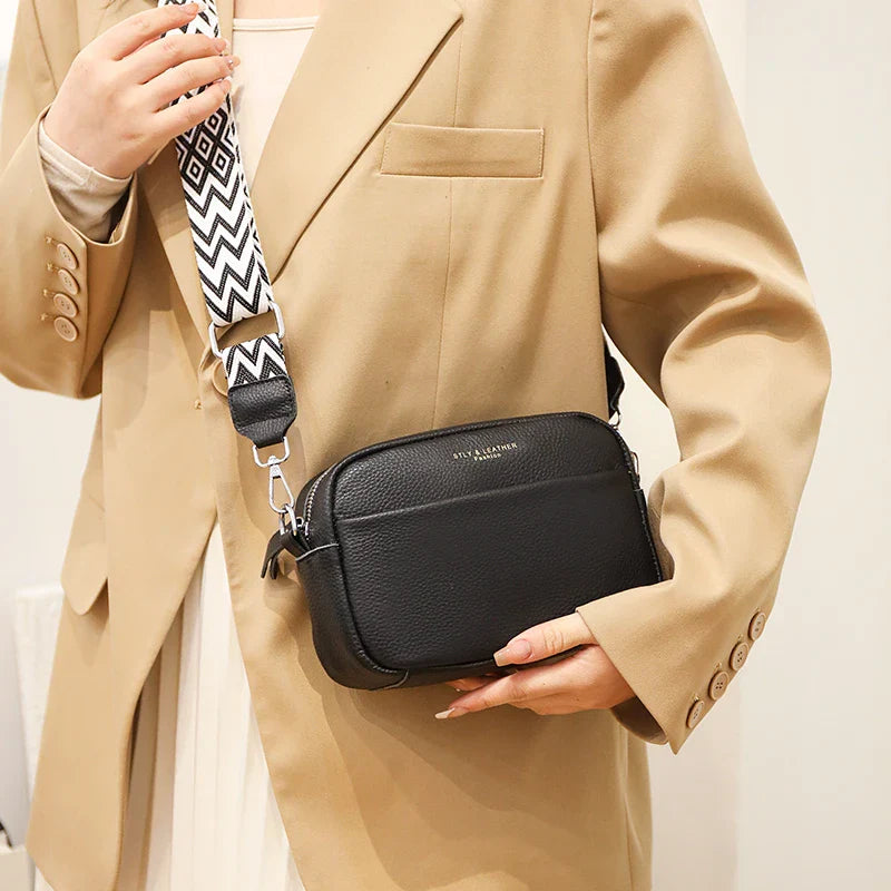Leather Style Crossbody Bag