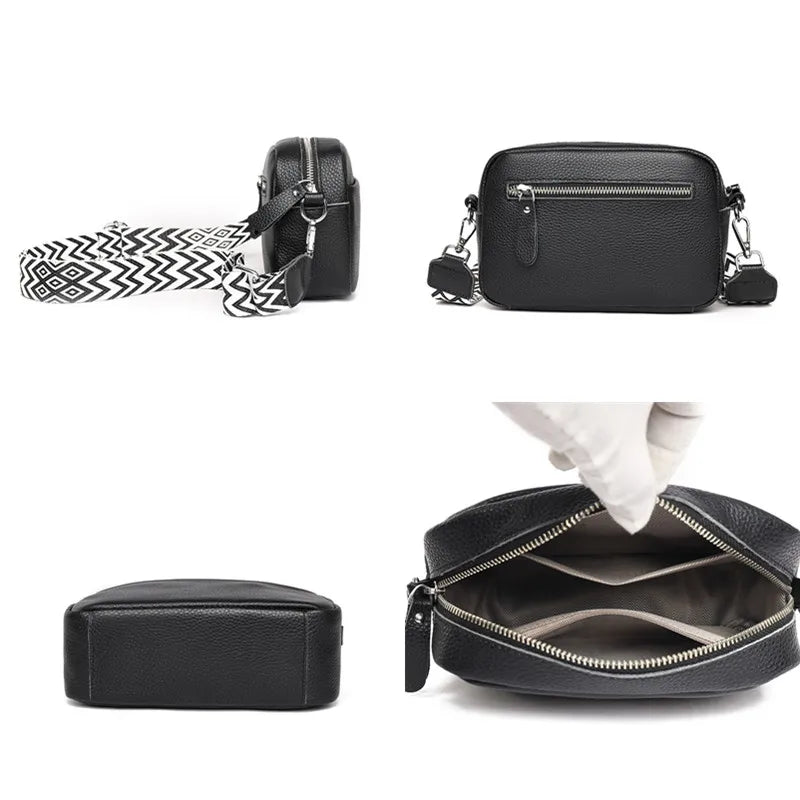 Leather Style Crossbody Bag