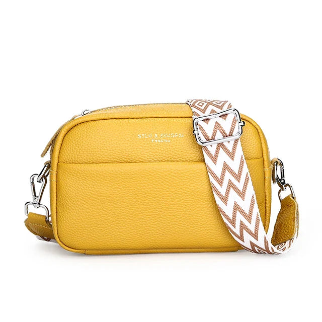 Leather Style Crossbody Bag