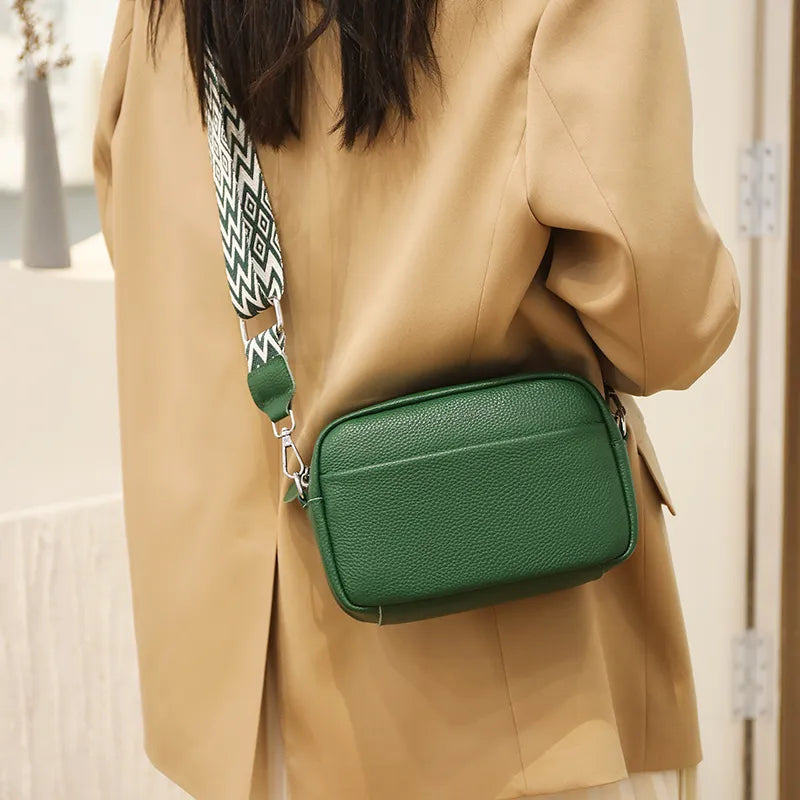 Leather Style Crossbody Bag