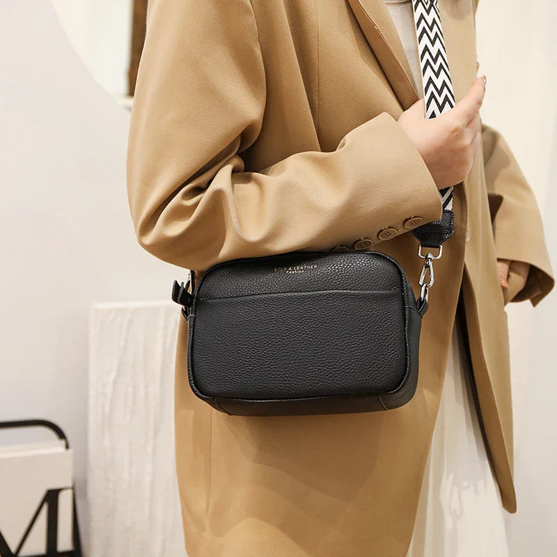 Leather Style Crossbody Bag