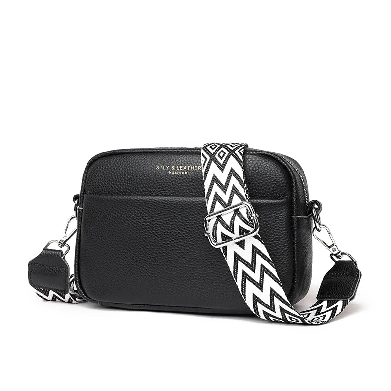 Leather Style Crossbody Bag