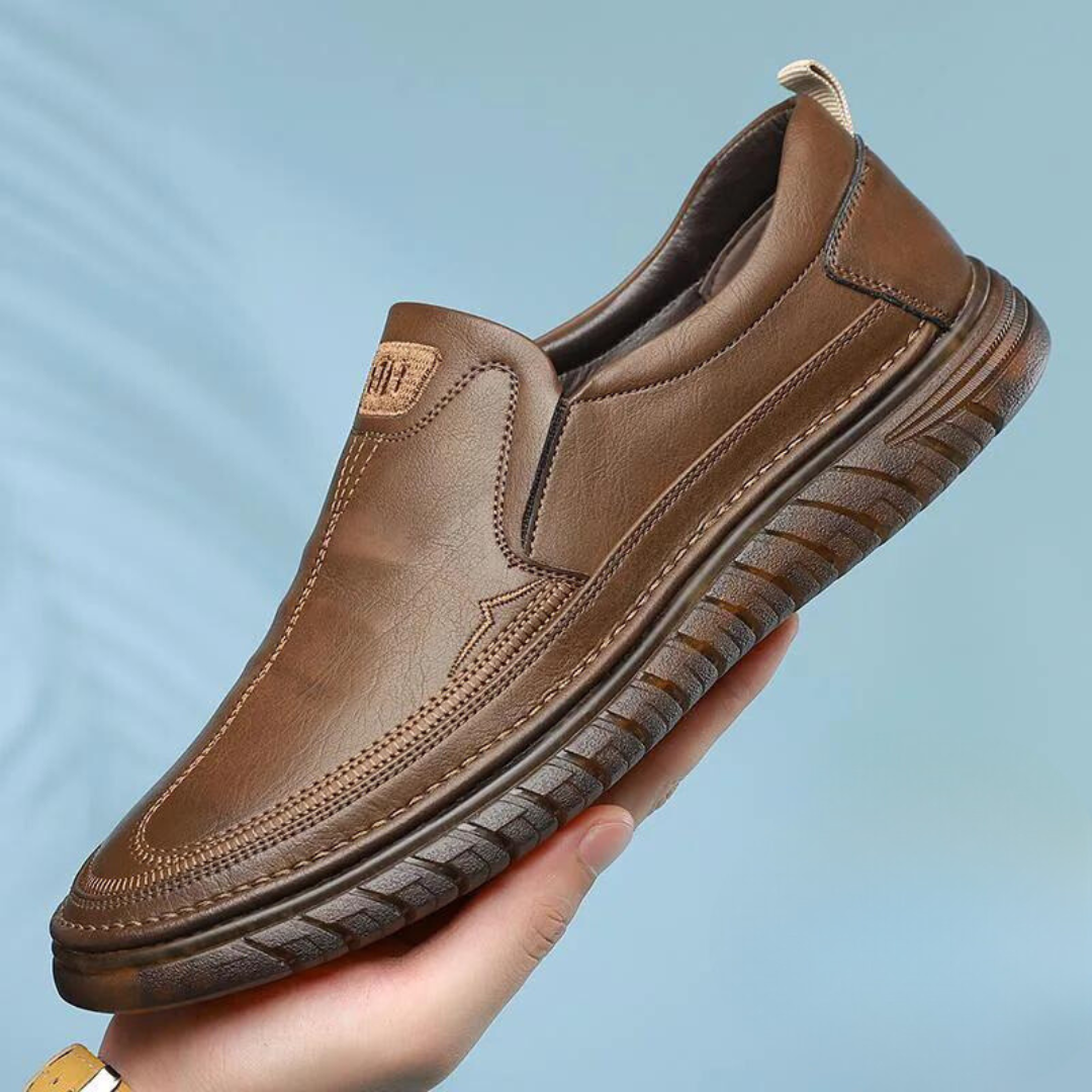Leather Style Entry Men's Shoes Loafers