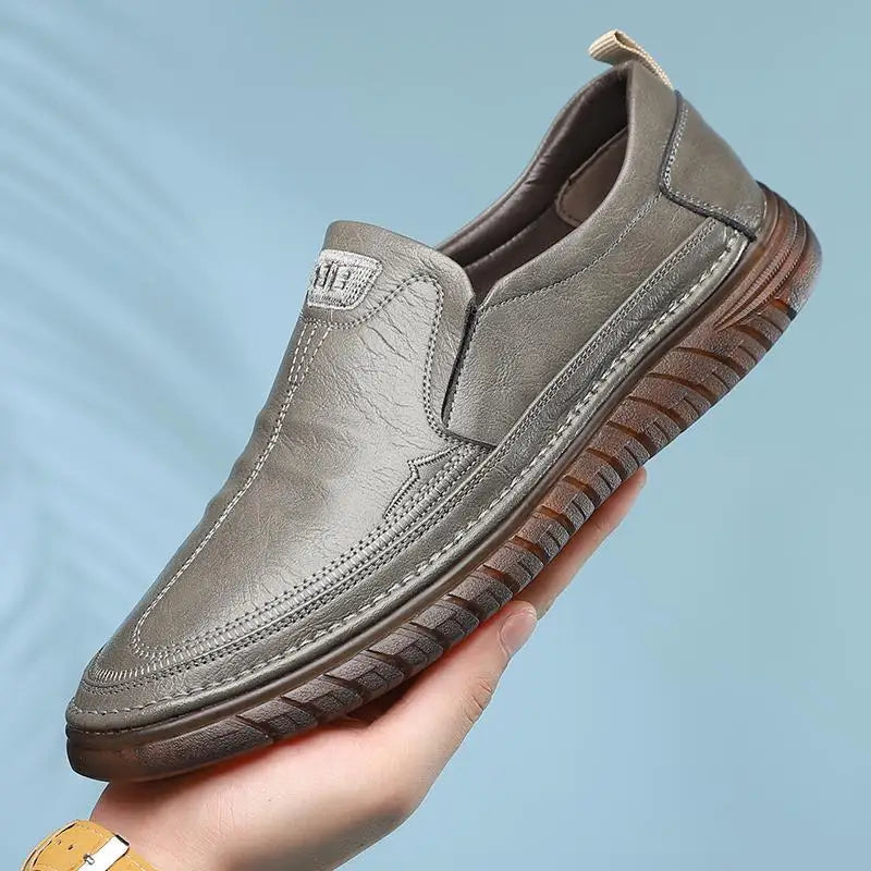 Leather Style Entry Men's Shoes Loafers
