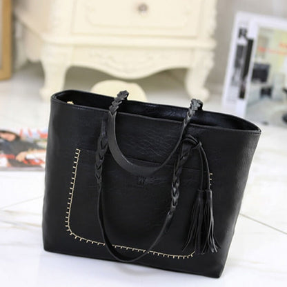 Leather Style Shoulder Bag for Women