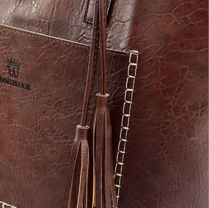 Leather Style Shoulder Bag for Women