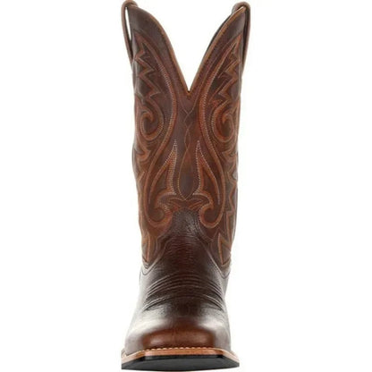 Leather Style cowboy boots for men