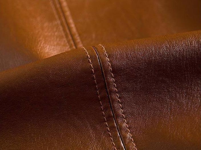 Leather blazer jacket for men