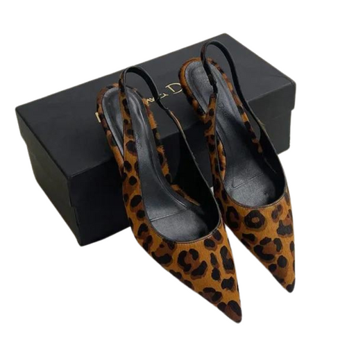 Leopard Pointed Heels