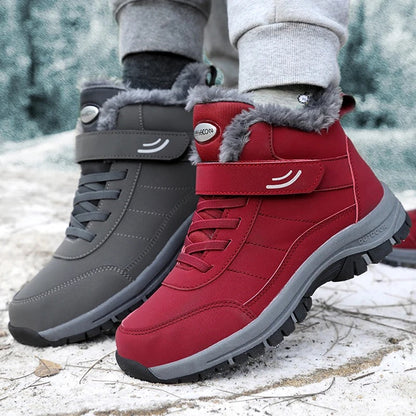 Lightweight women's snowboots with fur