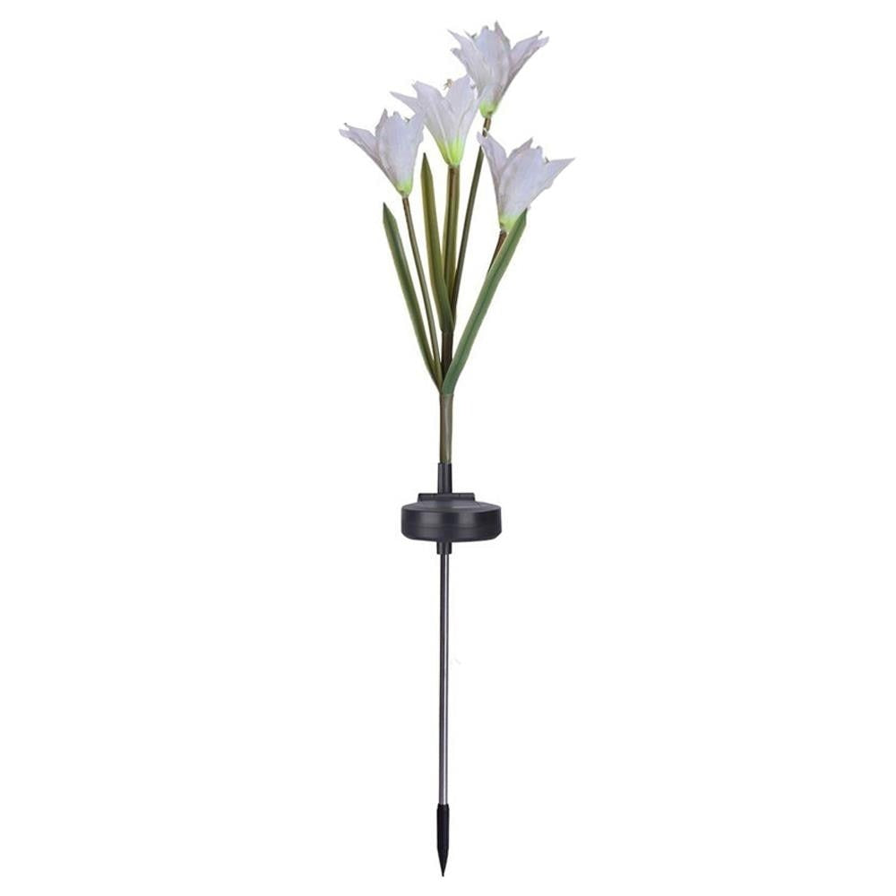 Lily Solar Garden Pole Light