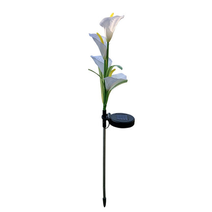 Lily Solar Garden Pole Light