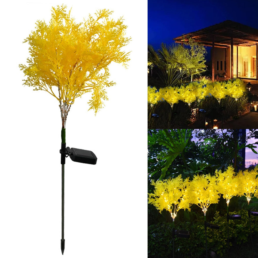 Lily Solar Garden Pole Light