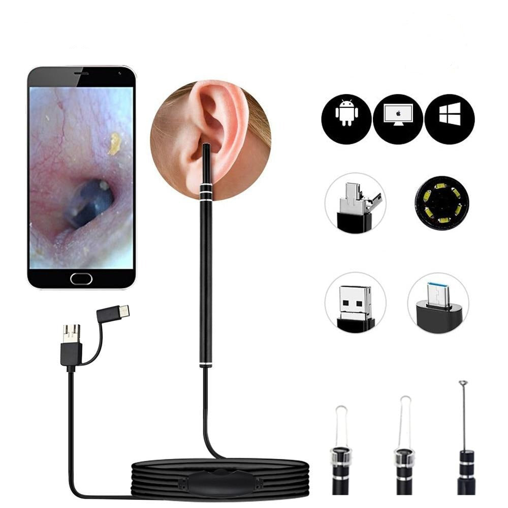 Live Ear Medical ear endoscope.