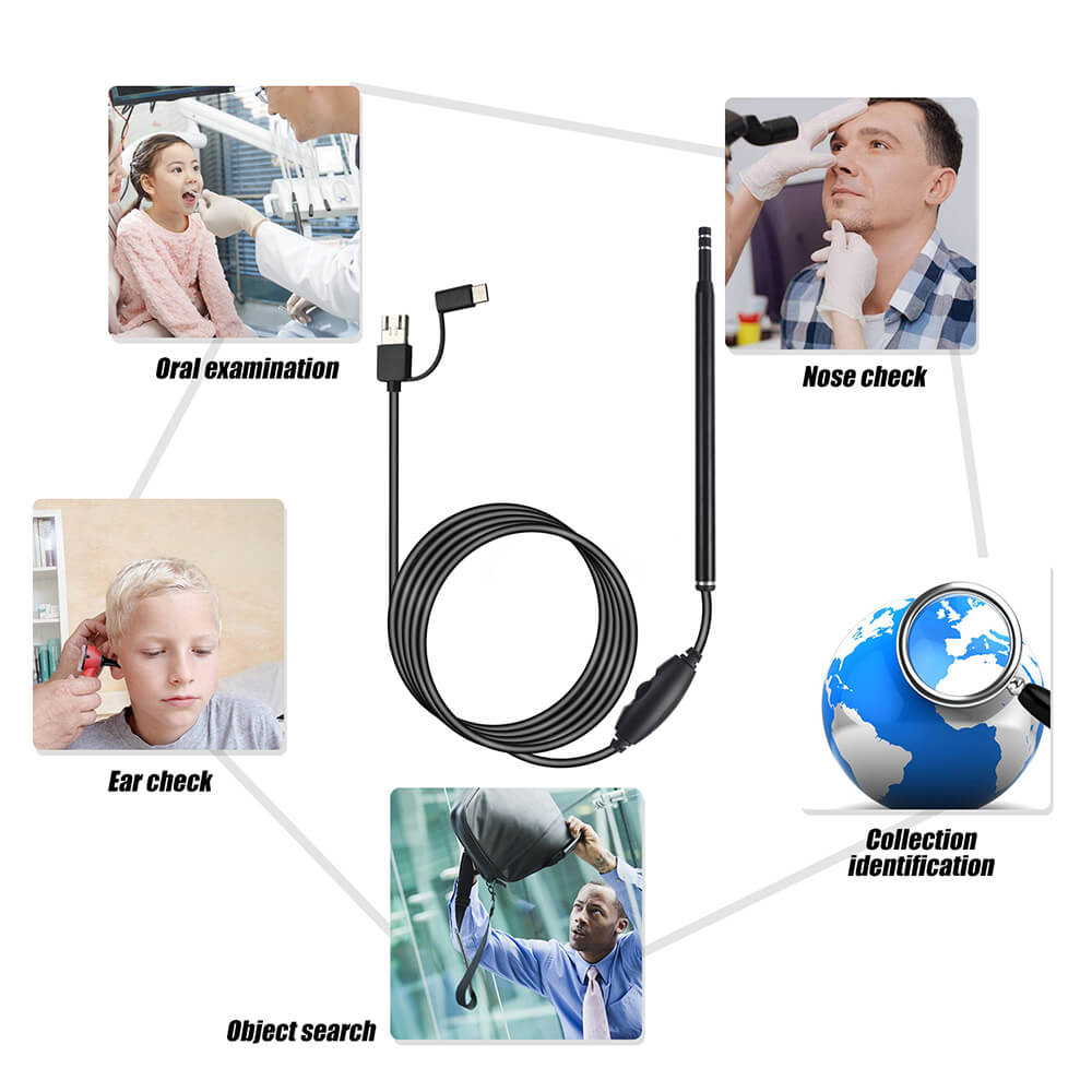 Live Ear Medical ear endoscope.