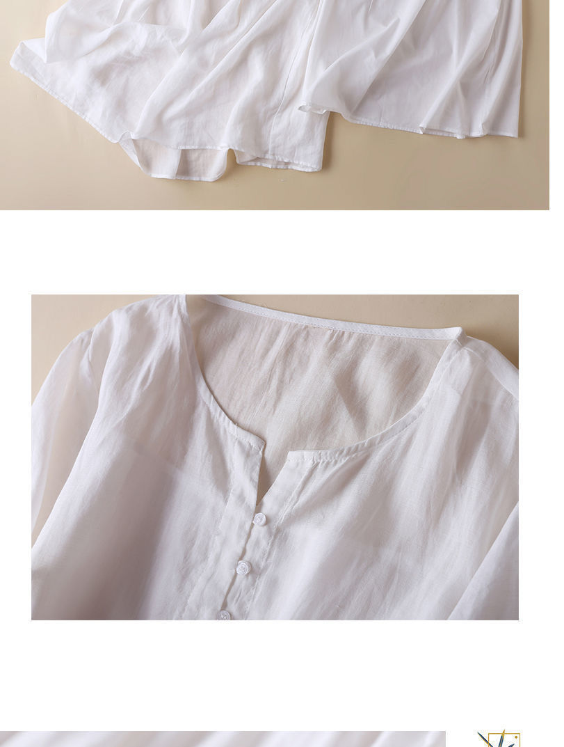 Long Dress Ladies Flowing Cotton-Linen Bohemian Summer Dress