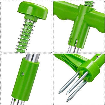 Long-handled weed remover