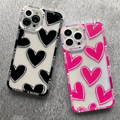 Love Heart Phone Case For iPhone