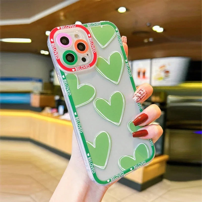 Love Heart Phone Case For iPhone