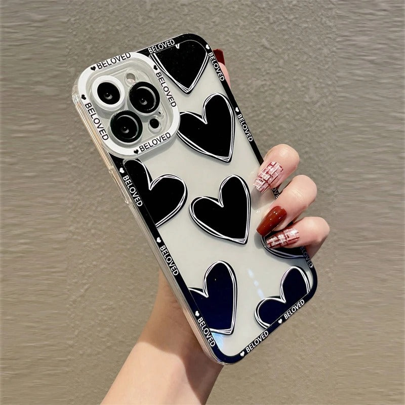Love Heart Phone Case For iPhone