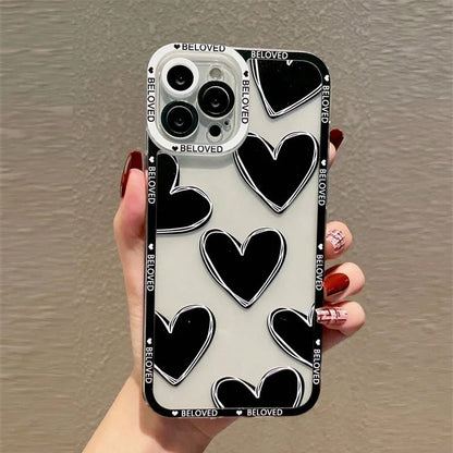 Love Heart Phone Case For iPhone