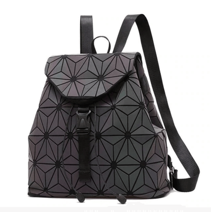 Luminous Geometric Backpack