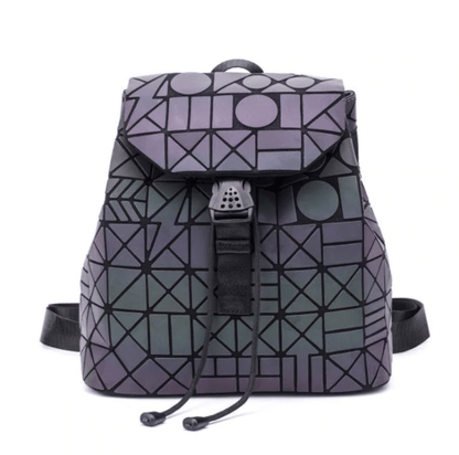 Luminous Geometric Backpack