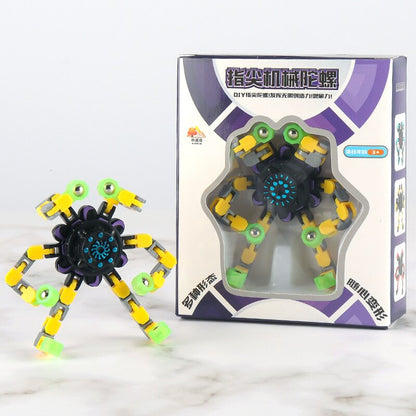 Luminous Transformable Fidget Spinner