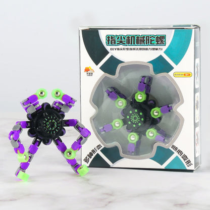 Luminous Transformable Fidget Spinner