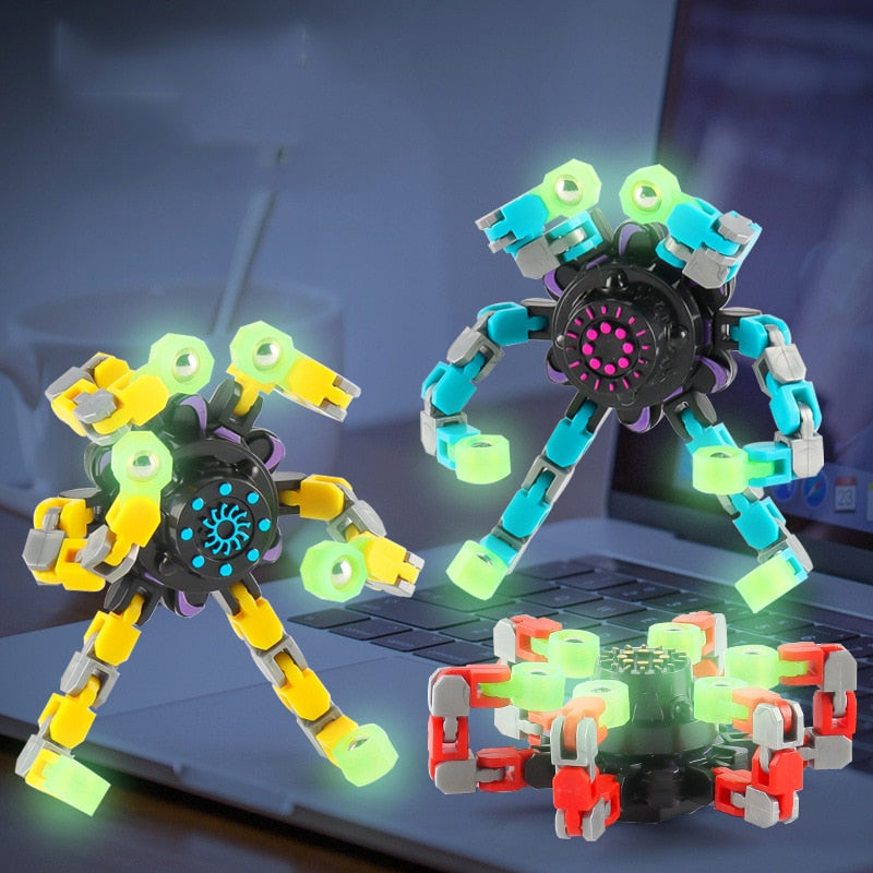 Luminous Transformable Fidget Spinner