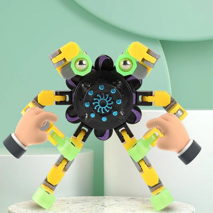 Luminous Transformable Fidget Spinner
