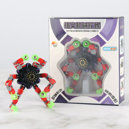 Luminous Transformable Fidget Spinner