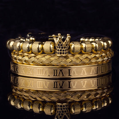 Luxury Crown Bracelet Set