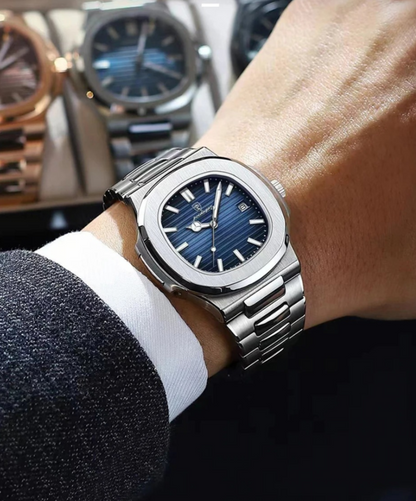 Luxury Men's stainless steel watch