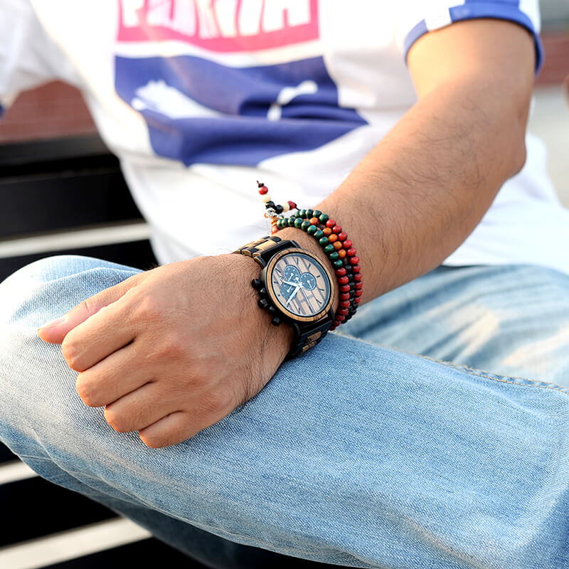 Luxury Wooden Men's Watch