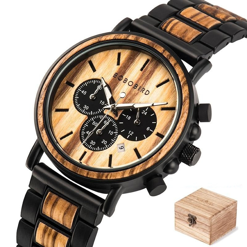 Luxury Wooden Men's Watch