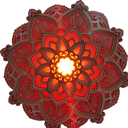 Mandala Yoga Lampen