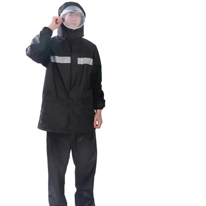 Mackintosh and Rainpants Set for Motorcycle and Electric Bike