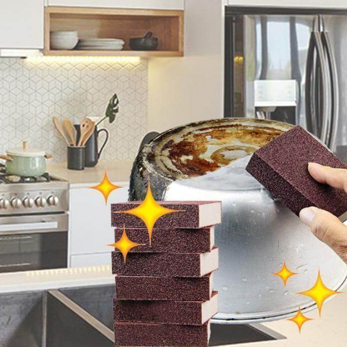 Magic Emerald Scrub Sponge Brush