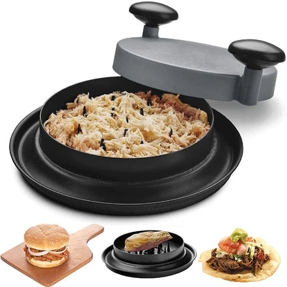 Magic rotary meat shredder