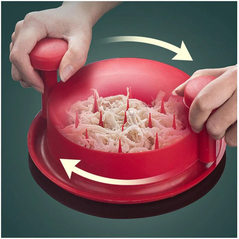 Magic rotary meat shredder