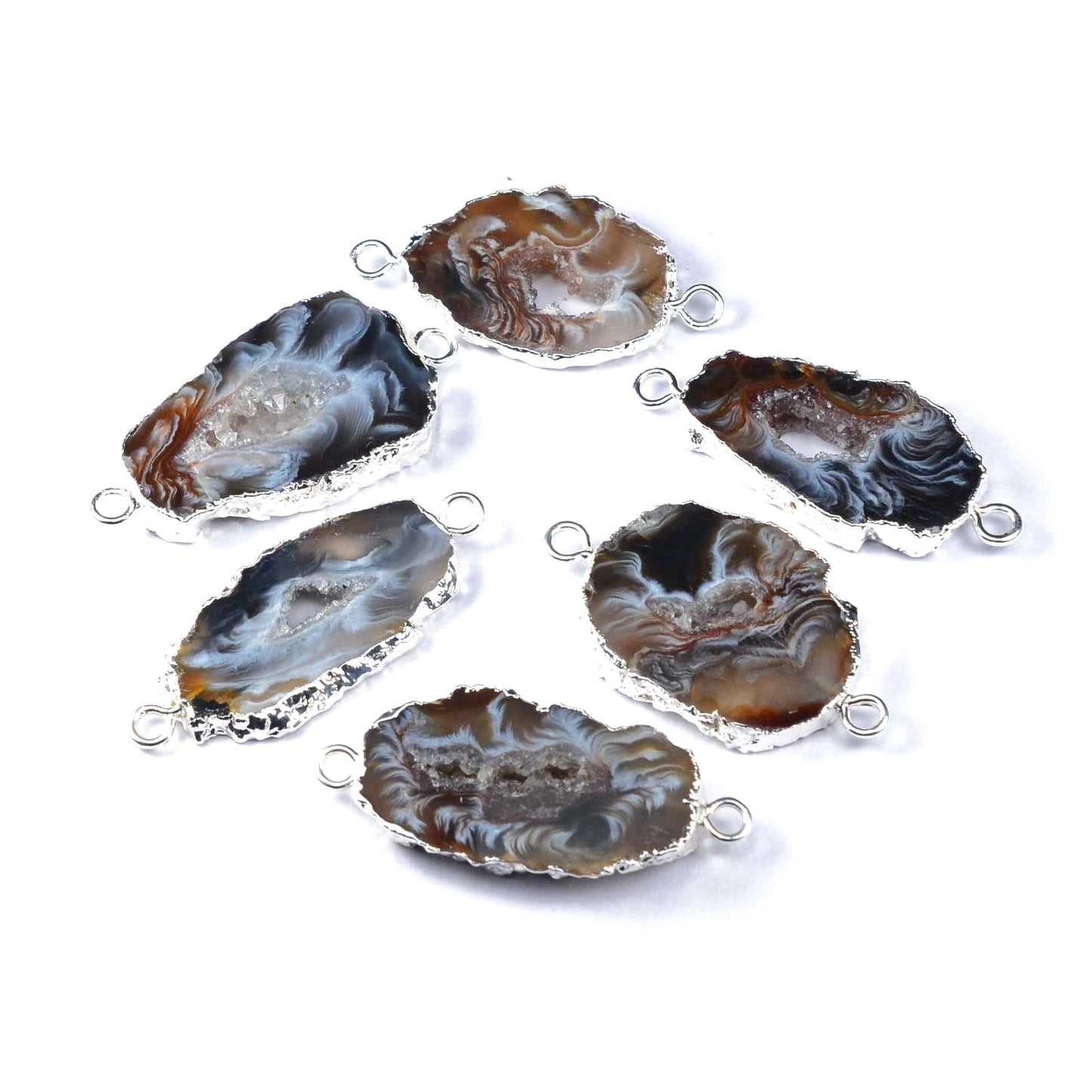 Magical Labradorite & Druzy Crystal Braided Bracelet