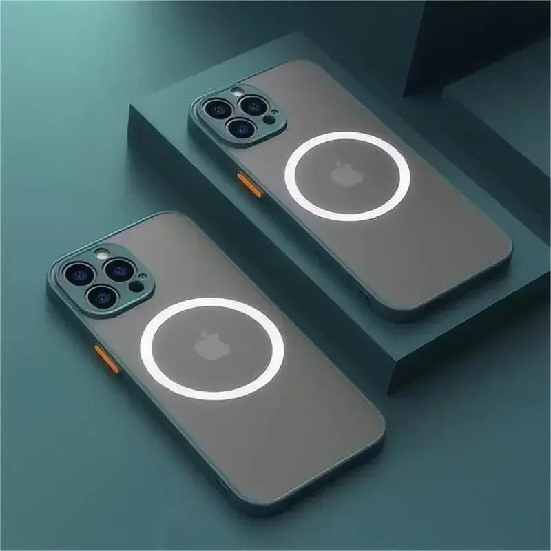 Magnetic Magsafe Matte Case for iPhone